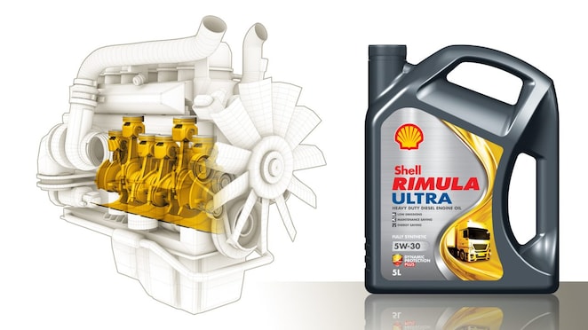 Huiles moteur Diesel Poids Lourds Shell Rimula