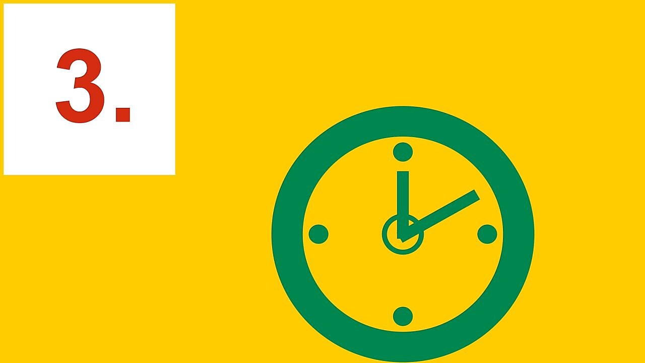 Horloge indiquant dix heures douze